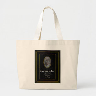 Literaire Merch-Canvas tas 'Weg van de zon'