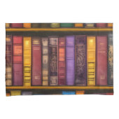 Literaire schatten - klassieke oude boeken kussensloop (Voorkant-Rechts)