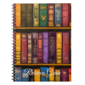 Literaire schatten - klassieke oude boeken notitieboek