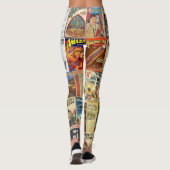 Literaire tijdschriften leggings (Achterkant)