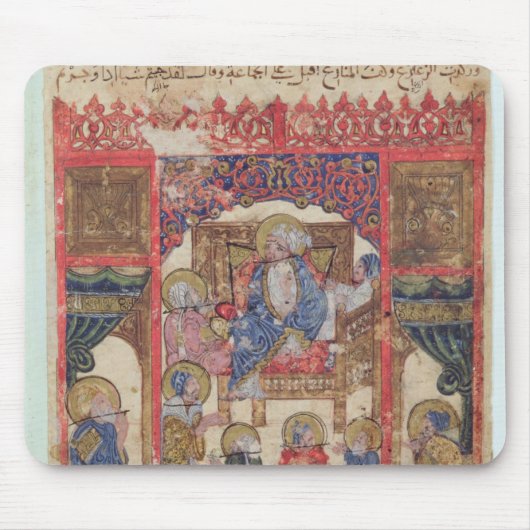 Literaire vergadering muismat (Voorkant)