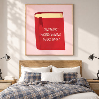 Literaire Wijsheid: Alles Wat de Moeite Waard Is, Canvas Afdruk