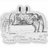 Literal Lateral Thinking Sticker (Voorkant)