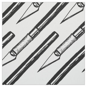 Literally Edgy - Het herhalende Exacto Knife patro Stof