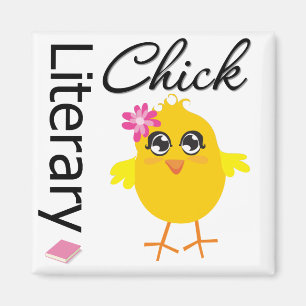 Literary Chick Magneet