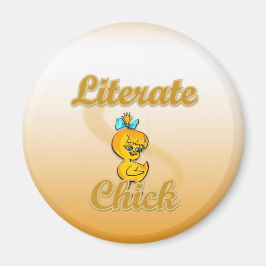 Literate Chick Magneet (Voorkant)