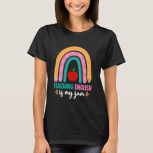 Literatuur Grammatica Politie Engels leraar Sarcas T-shirt