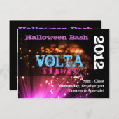 Lites & Smoke Halloween Bash Uitnodiging / Flyer (Voorkant / Achterkant)