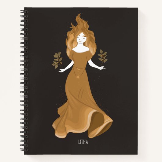 Litha A4 Notitieboek (Voorkant)