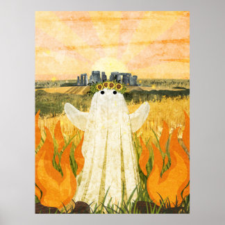 Litha Het Midzomer Spook Poster