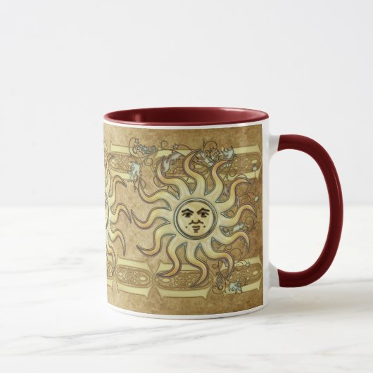 Litha Sun Design Drinkware Mok (Rechts)