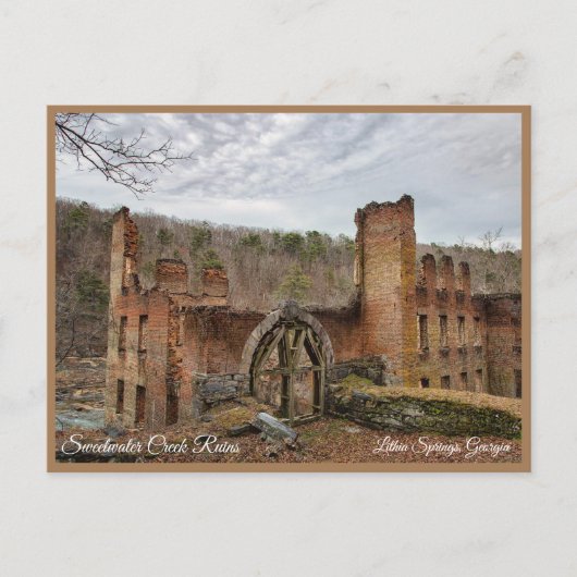 Lithia Springs Sweetwater Georgia USA Carte postal (Devant)