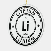 Lithium-element keramische sierelementen keramisch ornament (Links)