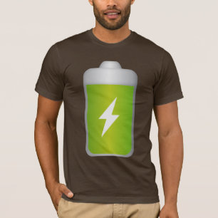 lithium-ionen batterijPictogram T-shirt