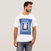 Lithium (Li) Element T-Shirt - Alleen voor (Voorkant volledig)
