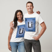 Lithium (Li) Element T-Shirt - Alleen voor (Unisex)
