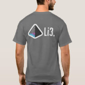 Lithium: PHP Framework T-shirt (Achterkant)