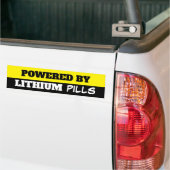 LITHIUMPIJLEN BUMPERSTICKER (Op Truck)