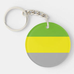 Lithromantische Pride-vlag Sleutelhanger