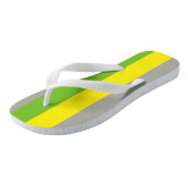 Lithromantische trots teenslippers (Schuin)