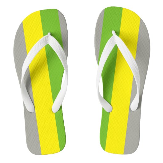Lithromantische trots teenslippers (Voetbed)