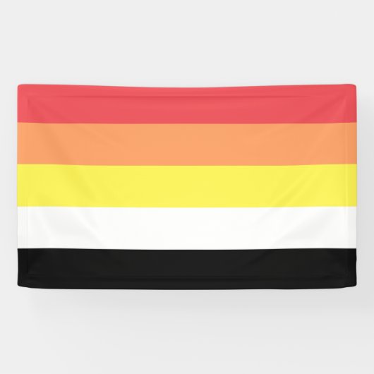 Lithseksuele trots spandoek (Horizontaal)