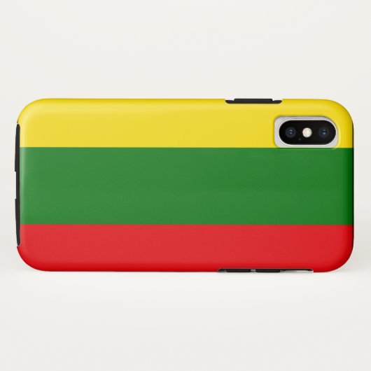 Lithuania Case-Mate iPhone Case (Achterkant (horizontaal))