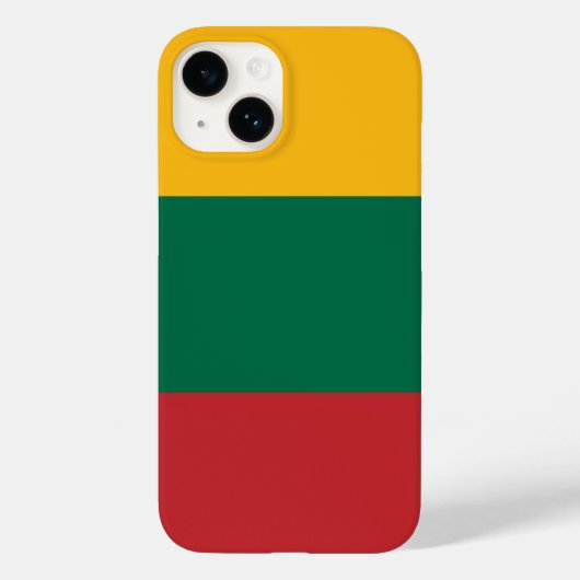 Lithuania Case-Mate iPhone Case (Achterkant)