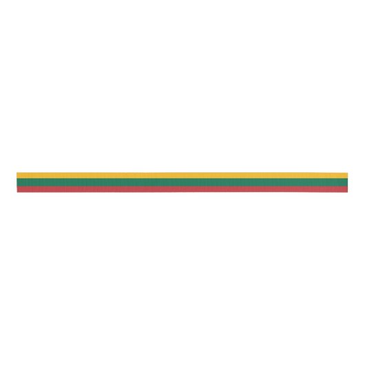 Lithuania Grosgrain Lint (Voorkant)
