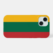 Lithuania iPhone 15 Hoesje (Achterkant horizontaal)