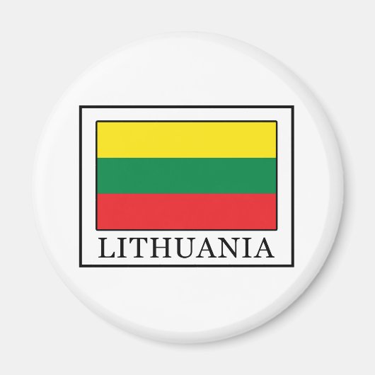 Lithuania Magneet (Voorkant)