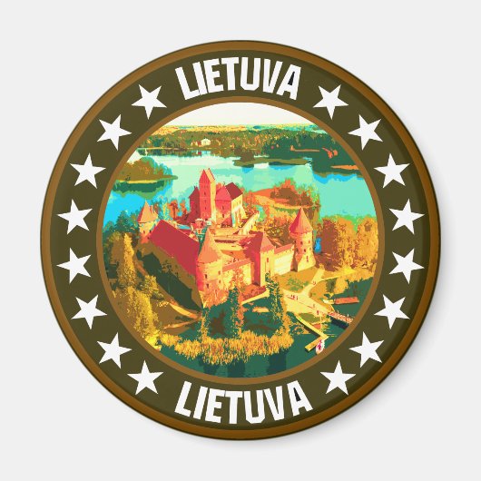 Lithuania Magneet (Voorkant)