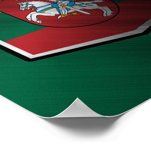 Lithuania Poster (Hoek)