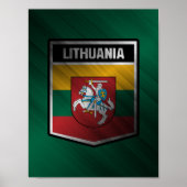 Lithuania Poster (Voorkant)