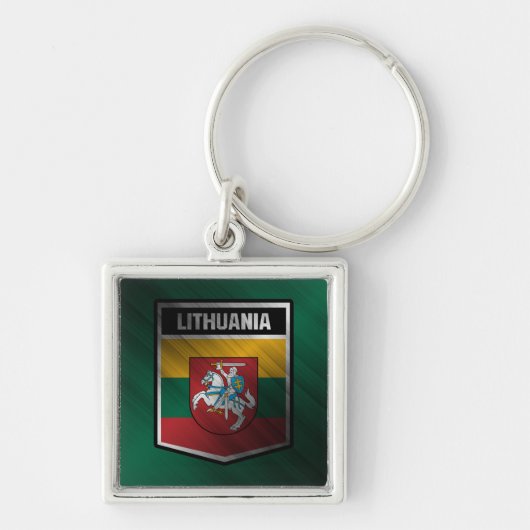 Lithuania Sleutelhanger (Voorkant)