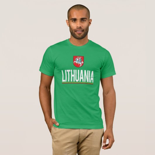 Lithuania T-shirt (Voorkant volledig)
