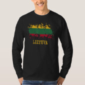 Lithuanian enthusiasts for Lietuva and Lithuania T-shirt (Voorkant)