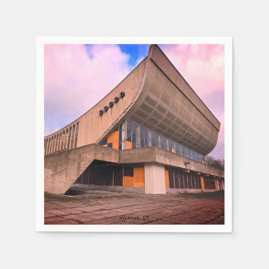 Lithuanian Soviet Architecture - Vilnius Palace Servet (Voorkant)