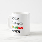 lithuanienne femme café tasse (Devant gauche)
