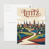 Lititz VS Briefkaart (Voorkant / Achterkant)