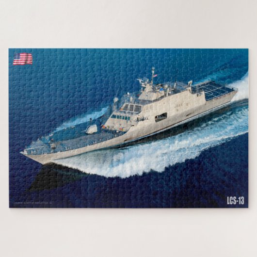 LITORAAL COMBAT SHIP - LCS-13 (20 x 30 INCH) Legpuzzel (Horizontaal)