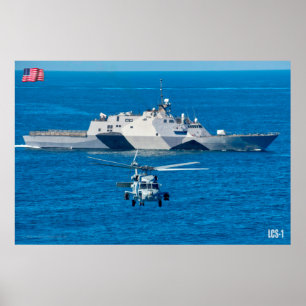 LITOTAAL COMBAT SHIP - LCS-1 POSTER