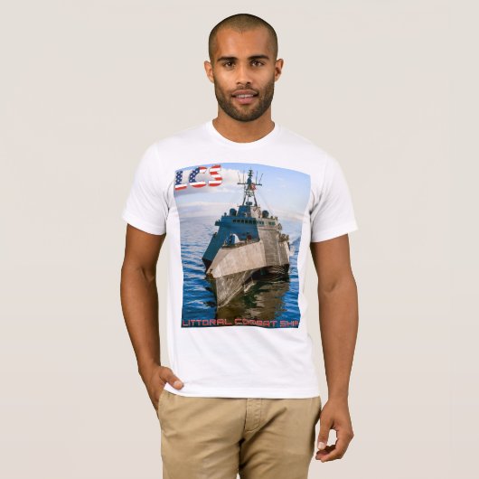 LITOTAAL COMBAT SHIP - LCS T-SHIRT (Voorkant volledig)