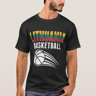 Litouwen Basketball Lovers Jersey - Litouws Sp T-shirt