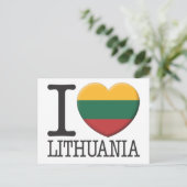 Litouwen Briefkaart (Staand voorkant)
