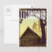  Litouwen Briefkaart (Voorkant / Achterkant)
