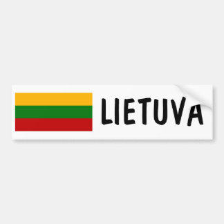 Litouwen Bumpersticker