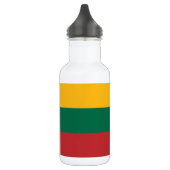 Litouwen Flag Liberty Bottle Waterfles (Links)
