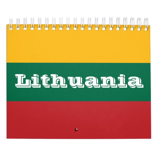 Litouwen Kalender (Hoes)