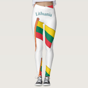 Litouwen Land Vlag Thunder_Cove Leggings